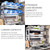 Dish Drying Rack Over Sink - 3 Tier 304 Stainless Steel