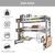 Dish Drying Rack Over Sink - 3 Tier 304 Stainless Steel
