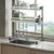 Stainless Steel Kitchen Sink Dish Drainer Single