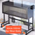 3-Tier Black Kitchen Dish Drying Rack Over Sink