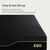 EGOHOME King 14 inch Memory Foam Mattress for Back Pain Relief Medium Firm Fiberglass Free, Copper Gel Infused, Graphene-Cool-Tech Cover