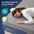 Queen Size Mattress 14 Inch Copper Gel Memory Foam Mattress Firm Foam Made in USA for Luxurious Cool Sleep & Pressure Relief