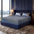 Queen Size Mattress 14 Inch Copper Gel Memory Foam Mattress Firm Foam Made in USA for Luxurious Cool Sleep & Pressure Relief