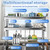 2-Tier Over Sink Dish Drying Rack, inless Steel