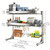 Over the Sink Dish Drying Rack, Expandable Stainless Steel