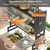Over Sink Dish Drying Rack with Dustproof Cover