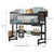2-Tier Dish Rack with Cutting Board Holder