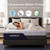 12 Inch King Size Mattresses Hybrid Mattress with Memory Foam & Pillow Top - Medium Firm Feel for Motion Isolation