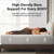 Novilla Queen Size Mattress, 14 Inch Gel Memory Foam Mattress for Cooling