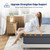 14 Inch Medium Plush King Size Mattress [Upgraded] King Hybrid Mattresses in A Box with Gel Memory Foam & Pocket Springs