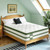 Full XL Mattress 14 Inch, Hybrid Full XL Memory Foam Mattress Medium Firm with 7-Zone Pocketed Coils for Back Pain Relief