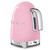 SMEG Variable Temperature Electric Kettle 1.7L (7 Cup), Stainless Steel
