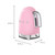 SMEG Variable Temperature Electric Kettle 1.7L (7 Cup), Stainless Steel