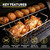 Electric Grill, 1700W Infrared, Warming Rack and Probe