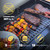 Electric Grill, 1700W Infrared, Digital Display with Probe