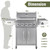 Professional-Grade Stainless Steel Outdoor BBQ Grill