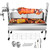 Electric Rotisserie Grill Portable 176lbs Portable Stainless Steel