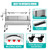 Electric Rotisserie Grill Portable 176lbs Portable Stainless Steel