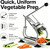 French Fry Cutter, Heavy Duty Manual Potato Slicer