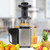 Masticating Cold Press Juice Extractor, High Yield for Juicing Leafy Greens