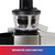Slow Masticating Juicer for Vegetables & Fruits, High Yield Juice Extractor
