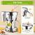 Stainless Steel Juicer Heavy Duty 370W 110V Electric Centrifugal Juice Extractor