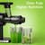 Cold Press Juicer, Slow Masticating with Reverse Function