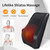 Boriwat Back Massager with Heat, 3D Kneading Massage Pillow for Back, Neck, Shoulder, Leg Pain Relief Deep Tissue, Gifts for Women Men Mom Dad
