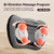 VIKTOR JURGEN Shiatsu Back Massager with Heat, Deep Tissue for Pain Relief