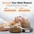 WALFITE 3-in-1 Neck Massager Pillow with Heating & Cervical Traction, Ergonomic Cervical Pillow for Neck Back Shoulder Pain Relief, Rechargeable Neck Pillow