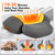 WALFITE 3-in-1 Neck Massager Pillow with Heating & Cervical Traction, Ergonomic Cervical Pillow for Neck Back Shoulder Pain Relief, Rechargeable Neck Pillow
