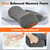 WALFITE 3-in-1 Neck Massager Pillow with Heating & Cervical Traction, Ergonomic Cervical Pillow for Neck Back Shoulder Pain Relief, Rechargeable Neck Pillow