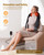Neck Massager with Heat, Neck Massager for Pain Relief Deep Tissue, 4D Deep Tissue Kneading Massage for Back Leg, Full Body Muscle Pain Relief, Ergonomic Design, Ideal Gift for Women Men, Not Cordless