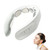 MYTREX Cordless Neck Massager with Heat，6 Model 16 Levels Electric Neck Massager for Pain Relieve，Portable Massager Neck Relaxer. (White)