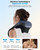 COMFIER 2-in-1 Shiatsu Foot Massager & Shiatsu Neck Massager with Heat