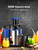 QCen Juicer Machine 500W Centrifugal Juicer with Extra Wide Feed Chute