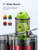 QCen Juicer Machine 500W Centrifugal Juicer with Extra Wide Feed Chute