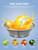 QCen Juicer Machine 500W Centrifugal Juicer with Extra Wide Feed Chute