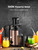 QCen Juicer Machine 500W Centrifugal Juicer with Extra Wide Feed Chute