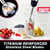 Mueller Multistick 5-in-1 Immersion Blender Handheld, 12-Speed Hand Mixer