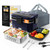 LISHZEN Electric Lunch Box for Adults, 2.8L Double Layer Heated LunchBox