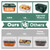 DUPASU Electric Lunch Box Food Warmer, 1.8L Heated Lunch Box for Adults