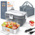 DUPASU Electric Lunch Box Food Warmer, 1.8L Heated Lunch Box for Adults