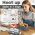 DUPASU Electric Lunch Box Food Warmer, 1.8L Heated Lunch Box for Adults