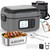 FYY Cordless Electric Lunch Box for Adults with APP Control, 27000mAh Battery Powered, 1.5L Portable Timer & Leak-Proof Warmer, Smart for Men Work Travel Truck (Gray)