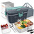 COZYEXPERT Electric-Lunch-Box-Heated-Food-Warmer 100W Heating Box for Adult