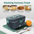 COZYEXPERT Electric-Lunch-Box-Heated-Food-Warmer 100W Heating Box for Adult