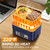 Cordless Heated Lunch Box for Adults, 5.5-Cup, Smart Timer, Royal Blue
