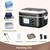 Anaroop APP Smart Cordless Electric Heated Lunch Box, XL 6.3Cups Rechargeable Battery Powered Self Heating Lunchbox, 100W Portable Food Warmer for Adults Men Women Truckers Worker Officers Traveler