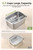 Cordless Heated Lunch Box, Rechargeable Electric Food Warmer with Timer